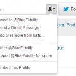Twitter blocking a user